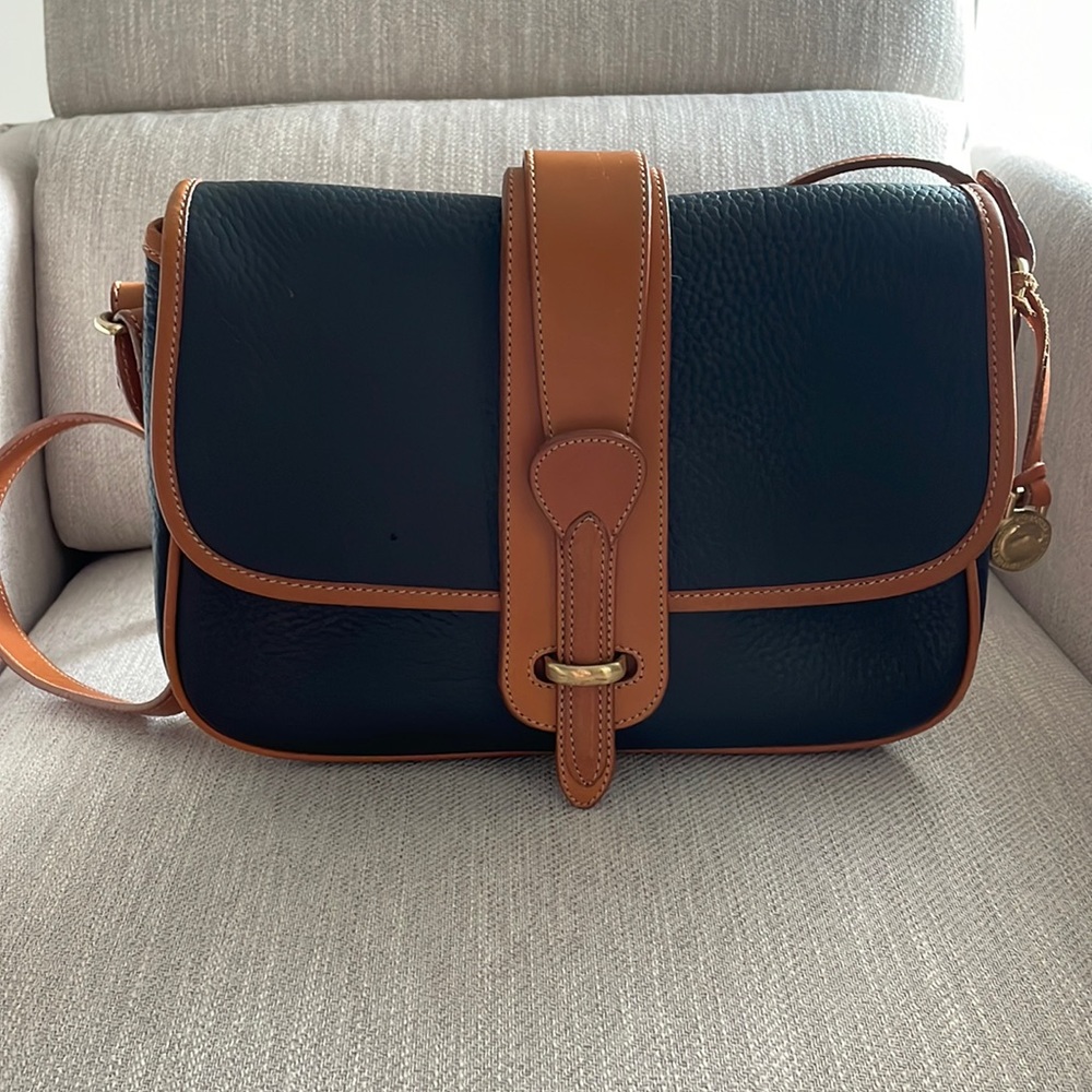 Dooney & Burke Leather Equestrian Bag